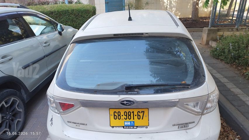 מודעת רכב סובארו אימפרזה