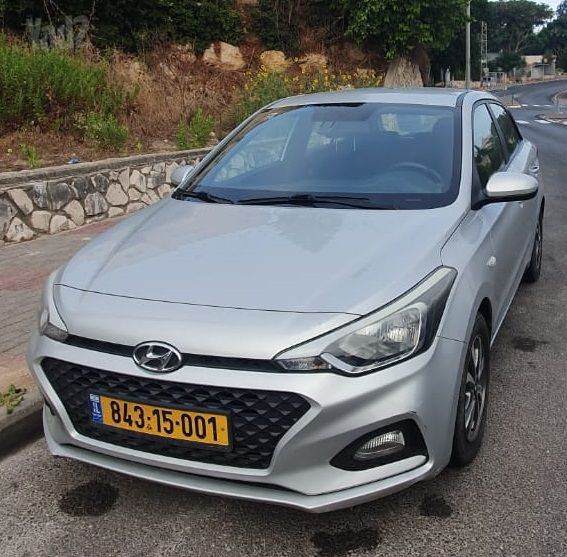 מודעת רכב יונדאי i20