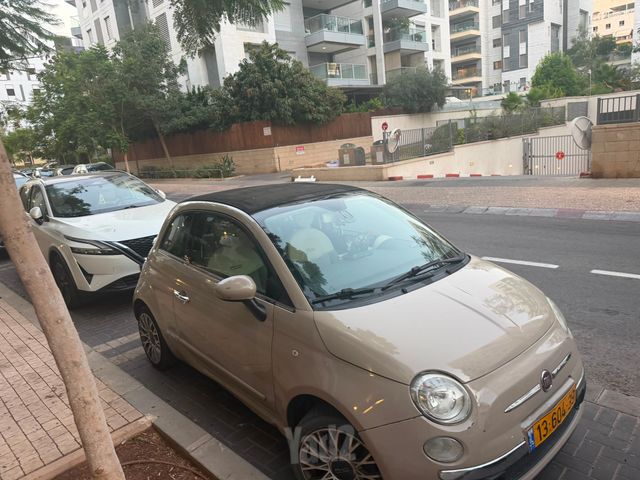 מודעת רכב פיאט 500
