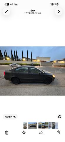 מודעת רכב סקודה אוקטביה