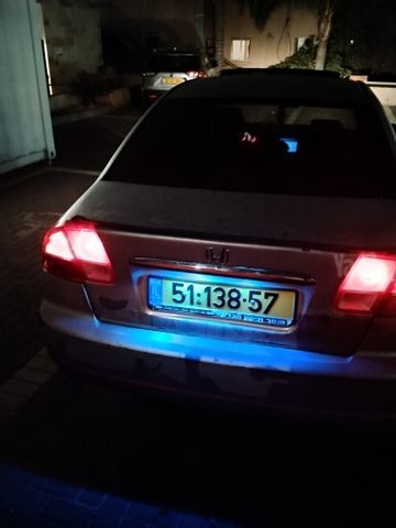 מודעת רכב הונדה סיוויק