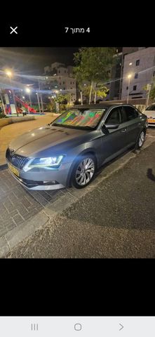 מודעת רכב סקודה סופרב