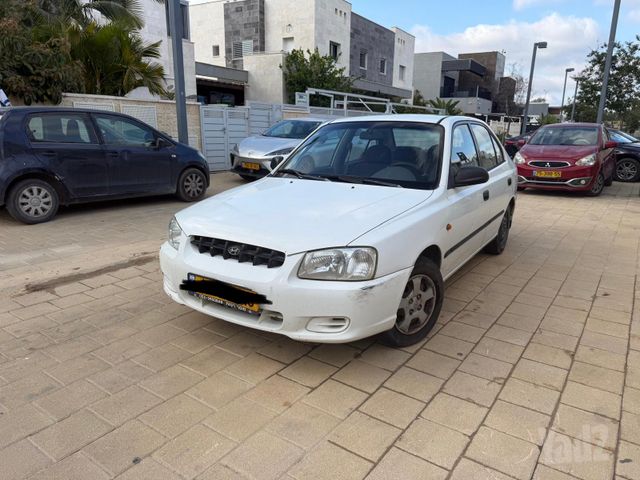 מודעת רכב יונדאי אקסנט i25