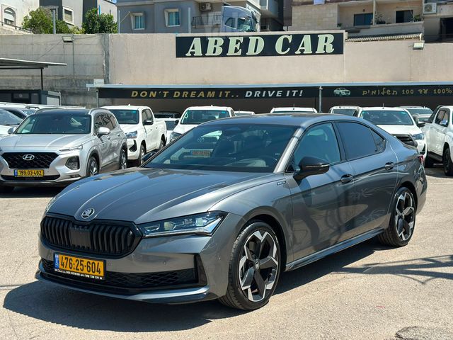 מודעת רכב סקודה סופרב