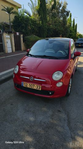 מודעת רכב פיאט 500