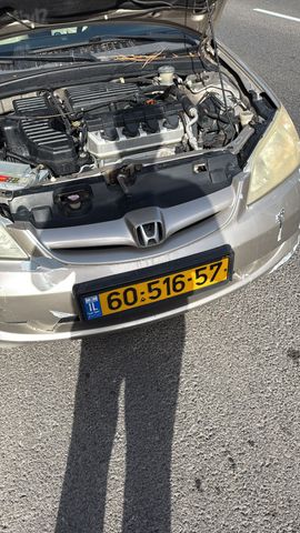 מודעת רכב הונדה סיוויק