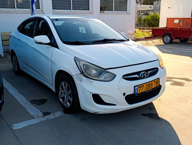 מודעת רכב יונדאי אקסנט i25