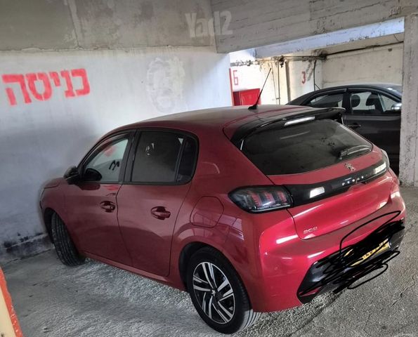 מודעת רכב פיג'ו 208