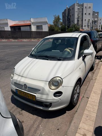 מודעת רכב פיאט 500