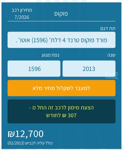 פורד פוקוס