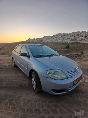 מודעת רכב טויוטה קורולה