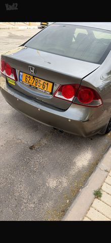 מודעת רכב הונדה סיוויק