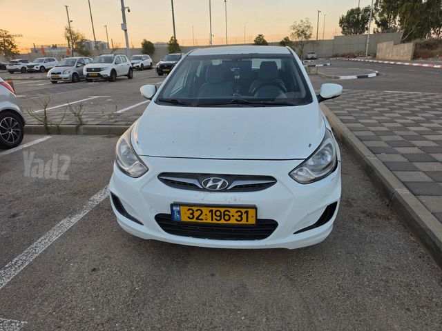 מודעת רכב יונדאי אקסנט i25