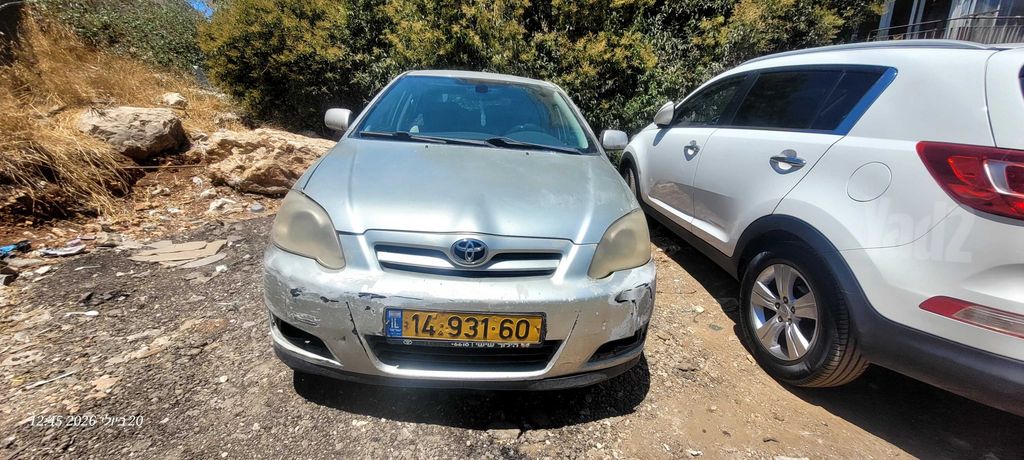 מודעת רכב טויוטה קורולה