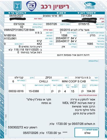 מיני קופר קבריולט