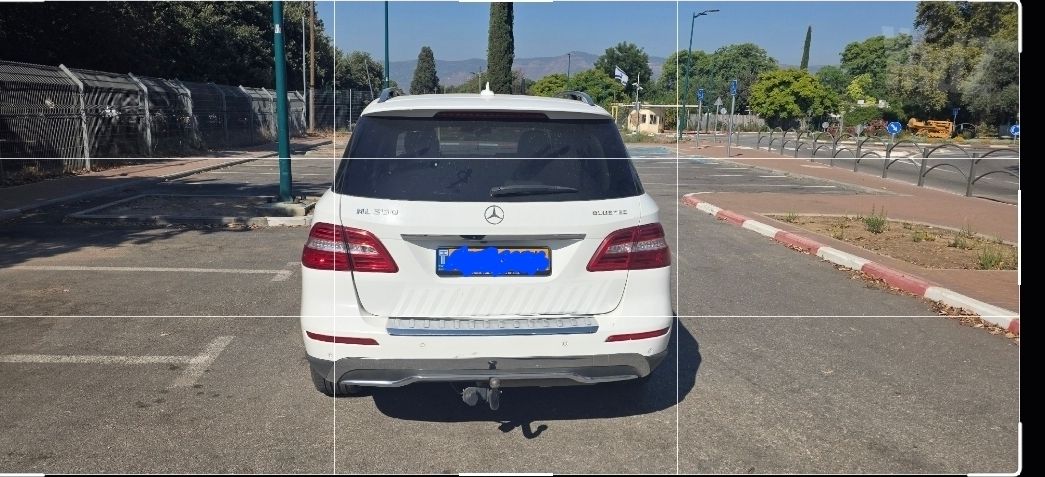 מודעת רכב מרצדס-בנץ ML