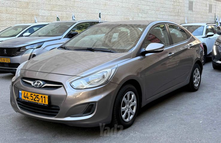 מודעת רכב יונדאי אקסנט i25