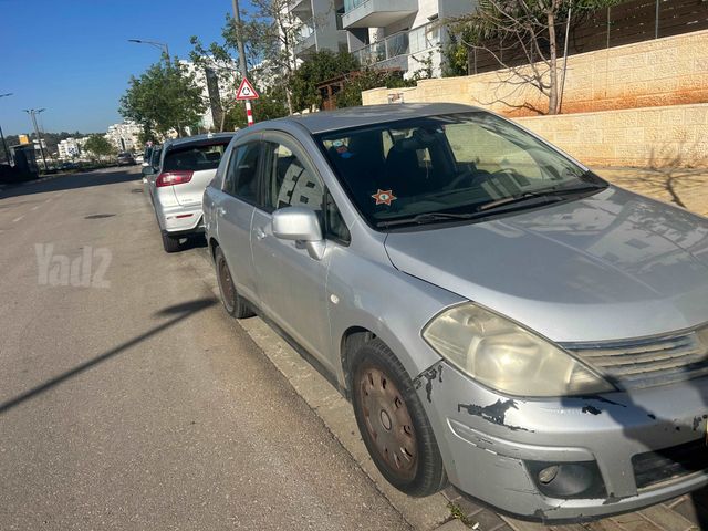 מודעת רכב ניסאן טידה