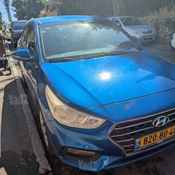 מודעת רכב יונדאי אקסנט i25