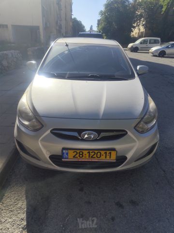 מודעת רכב יונדאי אקסנט i25