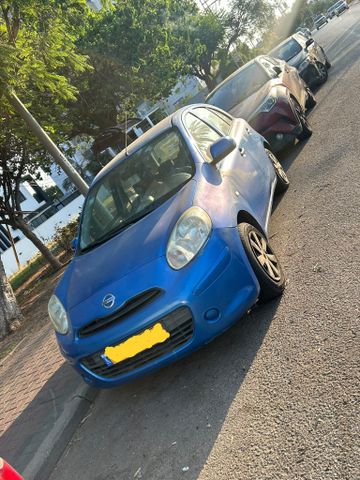 מודעת רכב ניסאן מיקרה