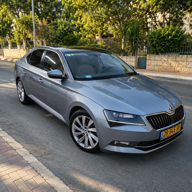 מודעת רכב סקודה סופרב