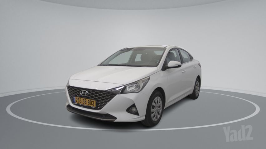 מודעת רכב יונדאי אקסנט i25