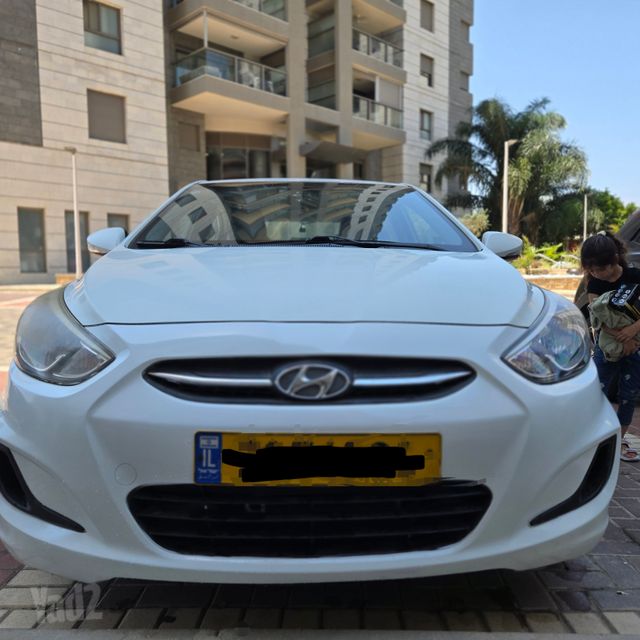 מודעת רכב יונדאי אקסנט i25