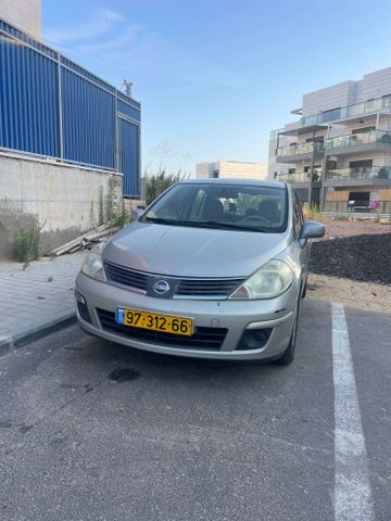 מודעת רכב ניסאן טידה