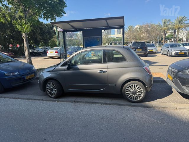 מודעת רכב פיאט 500