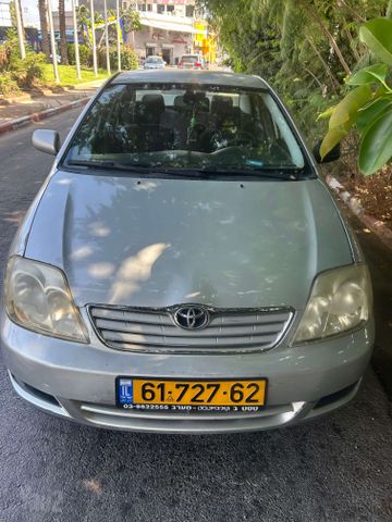 מודעת רכב טויוטה קורולה