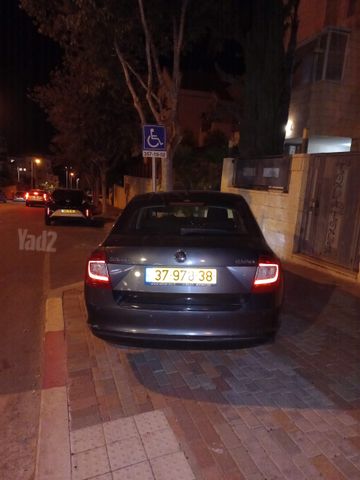 מודעת רכב סקודה ראפיד