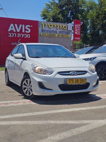 מודעת רכב יונדאי אקסנט i25