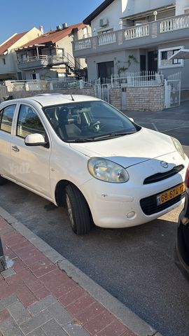 מודעת רכב ניסאן מיקרה