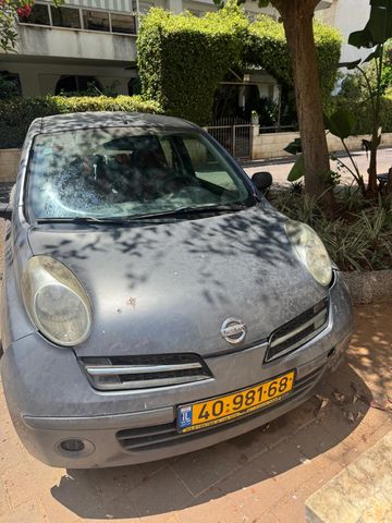 מודעת רכב ניסאן מיקרה