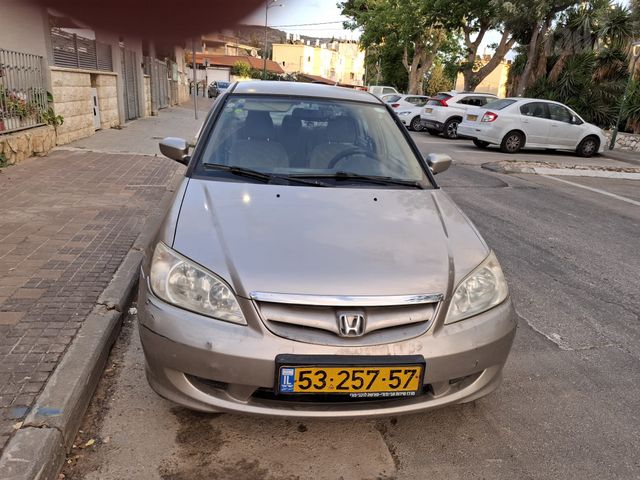 מודעת רכב הונדה סיוויק