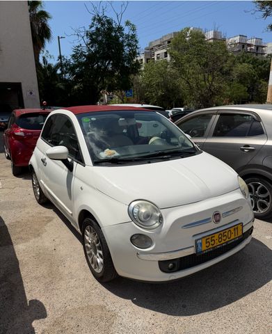 מודעת רכב פיאט 500