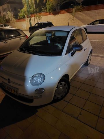 מודעת רכב פיאט 500