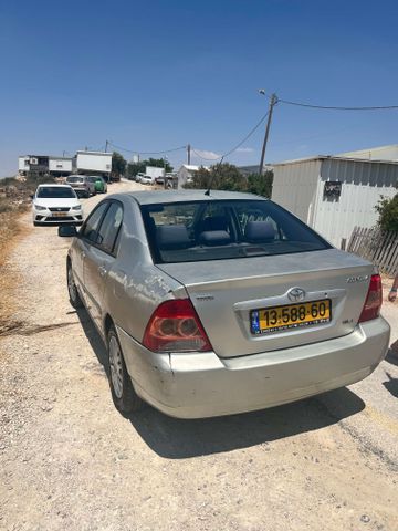 מודעת רכב טויוטה קורולה
