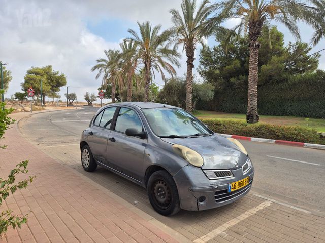 מודעת רכב ניסאן מיקרה