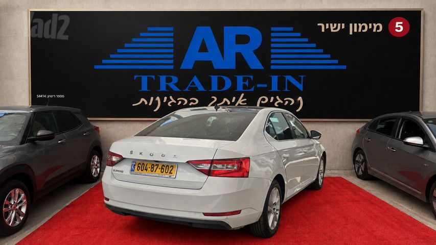 מודעת רכב סקודה סופרב 1