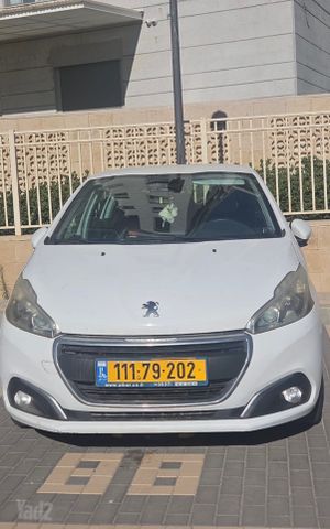 מודעת רכב פיג'ו 208