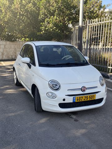 מודעת רכב פיאט 500