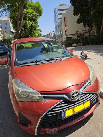 מודעת רכב טויוטה יאריס