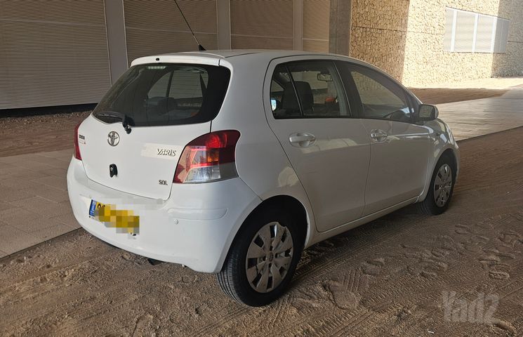 מודעת רכב טויוטה יאריס