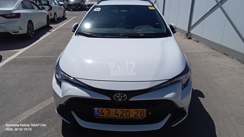 מודעת רכב טויוטה קורולה