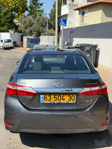 מודעת רכב טויוטה קורולה
