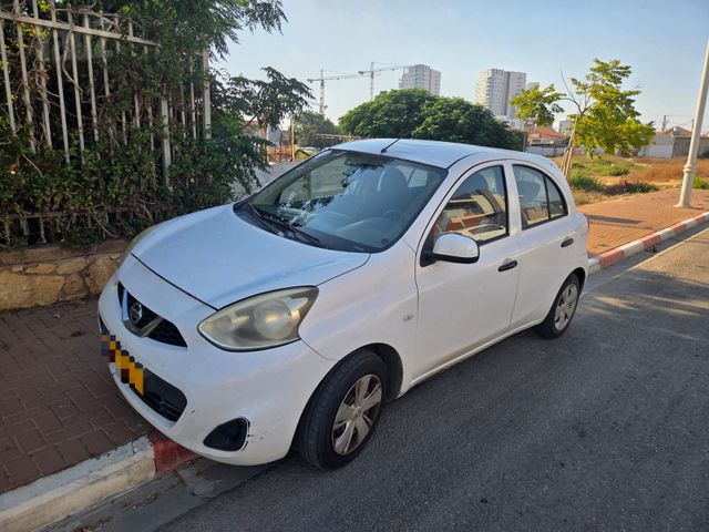 מודעת רכב ניסאן מיקרה