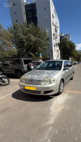 מודעת רכב טויוטה קורולה