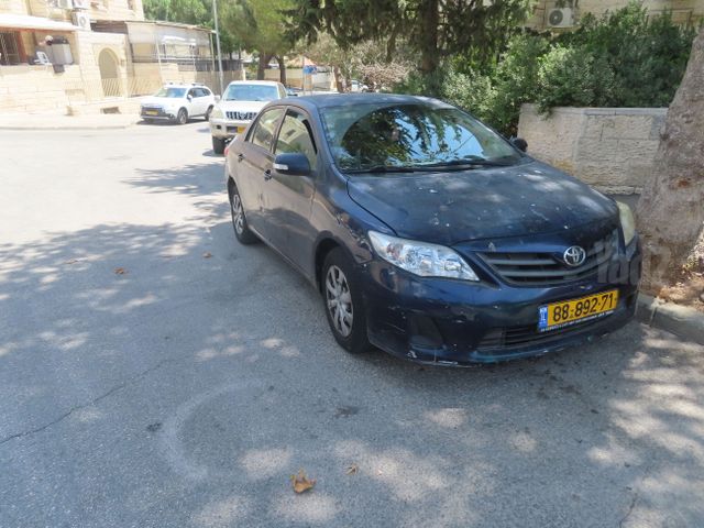 מודעת רכב טויוטה קורולה